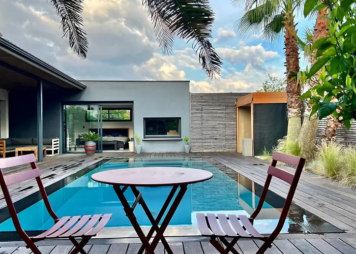 Miroir D'o - Piscine Chauffee Villa *