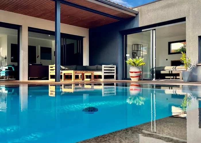 Miroir D'o - Piscine Chauffee Villa *